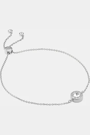 Coach Womens Open Circle Slider Bracelet - - One Size