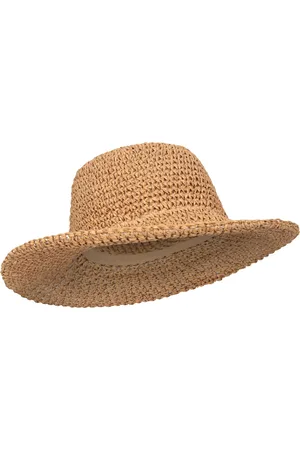 Mountain Warehouse Womens/Ladies Straw Packable Sun Hat (Dark ) - One Size