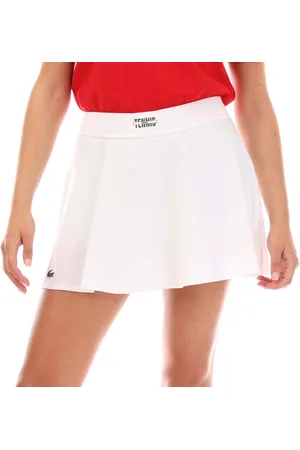 Lacoste Womens Pleat Back Tennis Skirt with Contrast Shorts in - Size 16 UK
