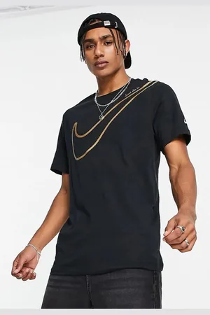 Nike Mens Sportswear T Shirt Big Logo in Cotton - Size Small