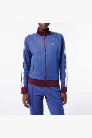 Lacoste Womens Paris High Neck Sweatshirt in Polycotton - Size 6 UK
