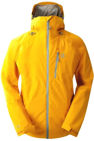 Dare 2B Mens Breathe Out Waterproof Jacket ( Gold) - Size Large