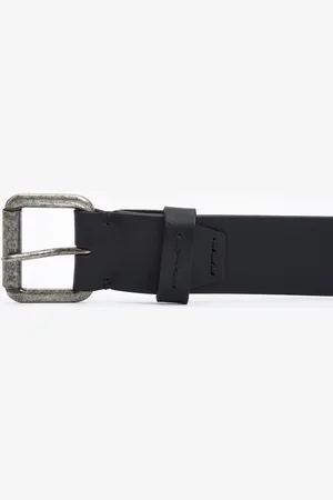 Barbour GLEN Mens Leather Belt - Size Large