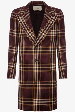 Bally Mens Smart Coat in Wool - Size Large