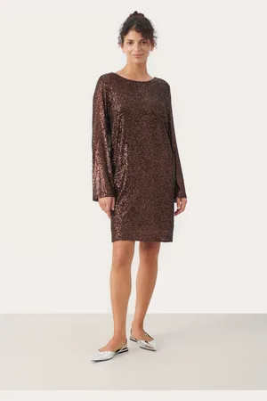 Part Two Womens DarleenPW Metallic Knit Dress - - Size X-Small