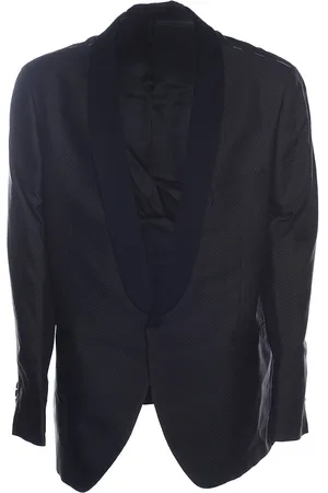 Hackett Mens Goemet Velvet Shawl CL Jacket in Silk - Size 44L