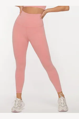 LORNA JANE Womens Feel Comfortable Snow Wash Ankle Biter Leggings in Washed Quartz Nylon - Size Small