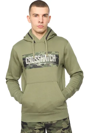 Crosshatch Mens Camtort Hoodie - Size Large