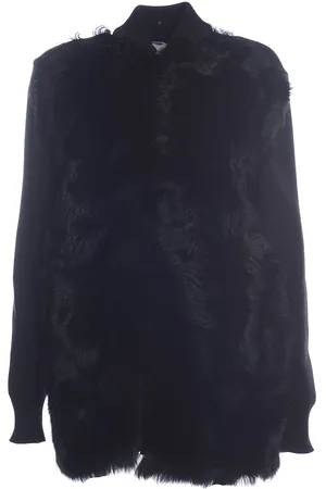 Bally Womens Fur Coat in - Size Small