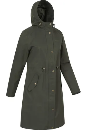 Mountain Warehouse Womens/Ladies Forest Waterproof Jacket ( Green) - Size 10 UK