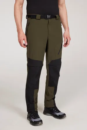 Mountain Warehouse Mens Forest Convertible Hiking Trousers - Size 36 Regular