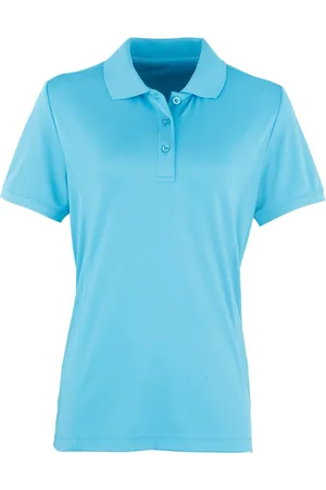 Premier Womens/Ladies Coolchecker Short Sleeve Pique Polo T-Shirt - Size X-Large