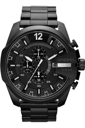 Diesel Mens Mega Chief Chronograph Watch DZ4283 - Metal - One Size