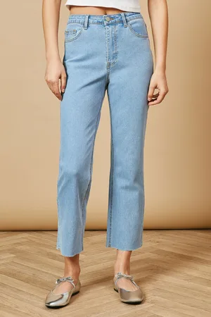 Oasis Womens Denim Slim Leg Cropped Jean - - Size 14 UK
