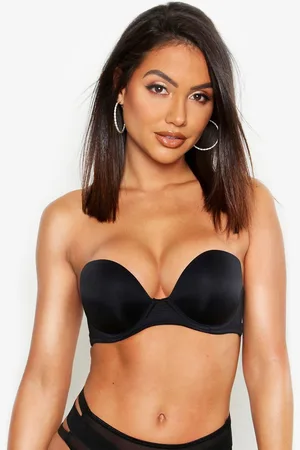 Boohoo Womens Super Push Up Strapless Bra - - Size 32D