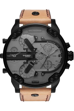 Diesel DZ7406 Mr. Daddy 2.0 Chronograph Leather Mens Watch - One Size