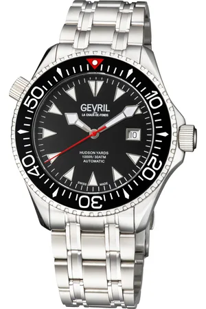 Gevril Mens Hudson Yards Dial Stainless Steel Watch - One Size