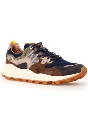 Flower Mountain Yamano 3 Mens Navy Trainers - - Size EU 39