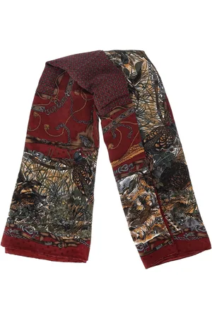 Gucci Pre-owned Womens Wildlife Printed Scarf in Silk - One Size