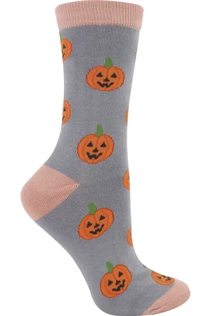 Miss Sparrow Womens Ladies Halloween Novelty Bamboo Socks - - Size UK 4-7