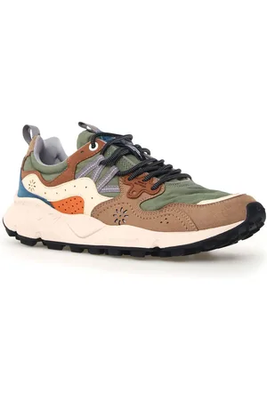 Flower Mountain Yamano 3 Mens Olive Trainers - - Size EU 41