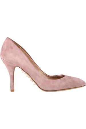 VALENTINO Pre-owned Womens Rockstud Killer Stud Pumps in Pink Suede - - Size EU 40