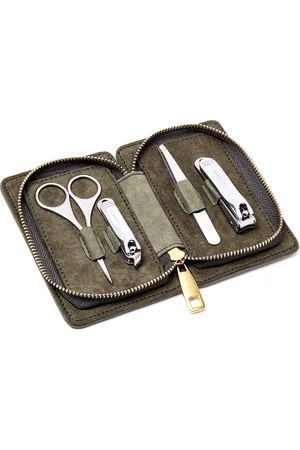 Breed Mens Sabre 4 Piece Surgical Steel Groom Kit - - One Size
