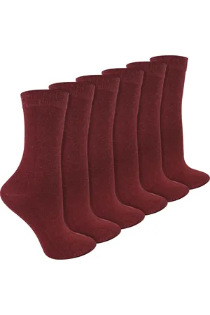 Sock Snob Womens Ladies 6 Pack Bamboo & Merino Wool Blend Socks - - Size UK 4-8