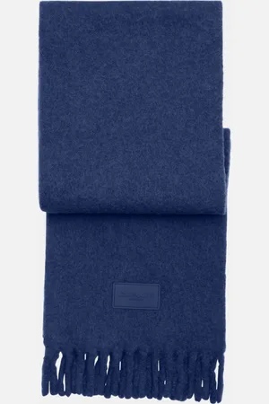 Coach Mens Rubber Patch Brushed Muffler - - One Size