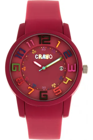 crayo Festival Unisex Watch w/ Date - Stainless Steel - One Size