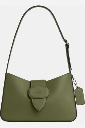 Coach Womens Eliza Shoulder Bag with Leather Covered Closure - - One Size