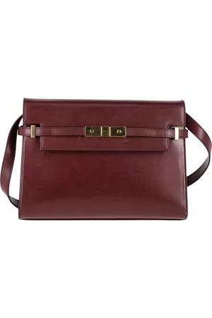 Saint Laurent Pre-owned Womens Regular Manhattan Shoulder Bag in Leather Calf Leather - One Size