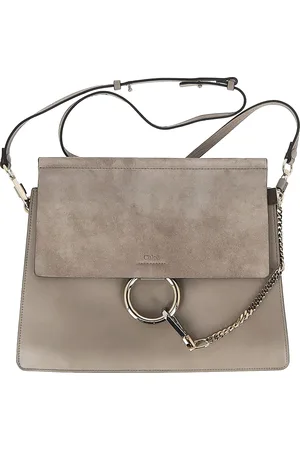 Chloé Pre-owned Womens Chloé Motty Faye Medium Shoulder Bag in Suede and Leather Sheepskin - One Size