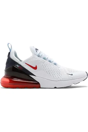 Nike Mens Air Max 270 Trainers, /Chile Red-Midnight Navy - Size UK 10