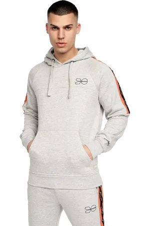 Crosshatch Mens Chillmake Hoodie ( Marl) - Size Large