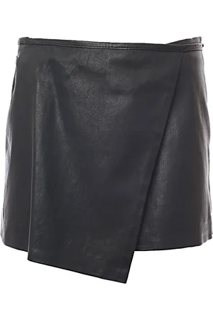 Diesel Womens Kesselle Leather Skirt in - Size 10 UK