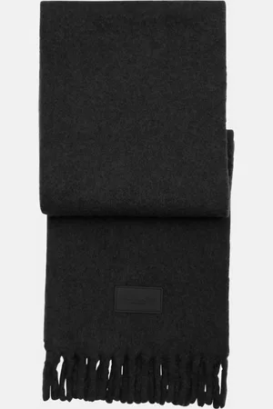 Coach Mens Rubber Patch Brushed Muffler - - One Size