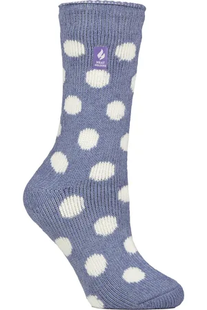 Heat Holders Womens Ladies Jacquard Thermal Socks for Winter - - Size UK 4-8