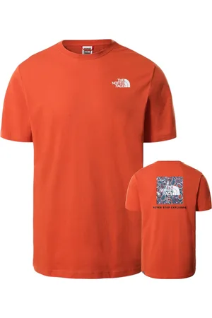 The North Face Red Box Mens T-Shirt Cotton - Size Medium