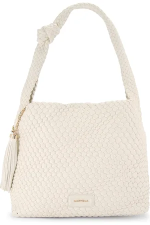 Carvela Womens Verona Weave Shoulder Bag - - One Size