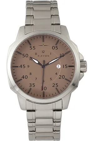 ELEVON Mens Hughes Bracelet Watch w/ Date - Stainless Steel - One Size