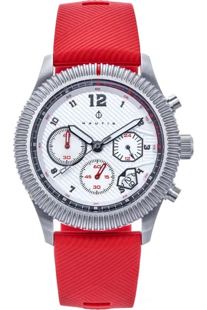 Nautis Mens Meridian Chronograph Strap Watch w/Date - Stainless Steel - One Size