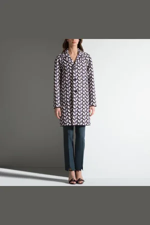 Bally Womens Triple Button Smart Coat in Yellow - Wool - Size 10 UK