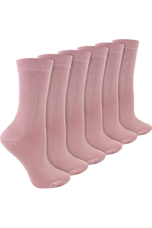 Sock Snob Womens Ladies 6 Pack Bamboo & Merino Wool Blend Socks - - Size UK 4-8