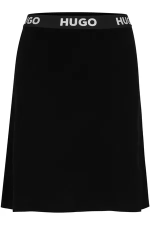 HUGO BOSS Womens Sumeryna Skirt in Viscose - Size 10 UK