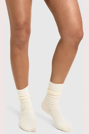 Boohoo Womens Cosy Lounge Socks - - One Size