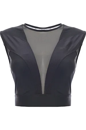 Reebok Womens Butterfly Mesh Insert Sports Bra - - Size X-Large