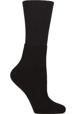IOMI Mens Unisex Inside Out / Upside Down Socks for Diabetics - - Size UK 6-8