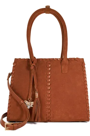 Dune Womens Accessories Darlingtons - Tassel Detail Tote Bag - Suede - One Size