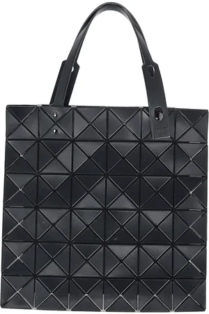Issey Miyake Pre-owned Womens Bao Bao Gunmetal Lucent Metallic Tote in PVC - One Size